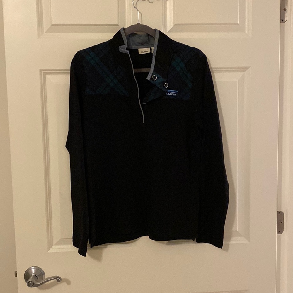 Black Ll Bean Pullover - image 1